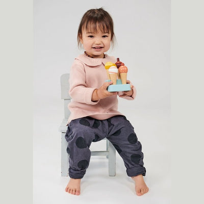 Mentari Tray Met 4 Hoorntjes