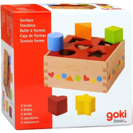 Goki Houten Vormenbox