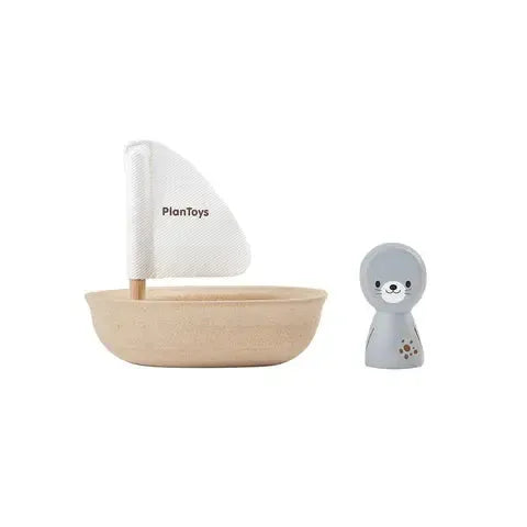 Plantoys Zeilbootje Zeehond