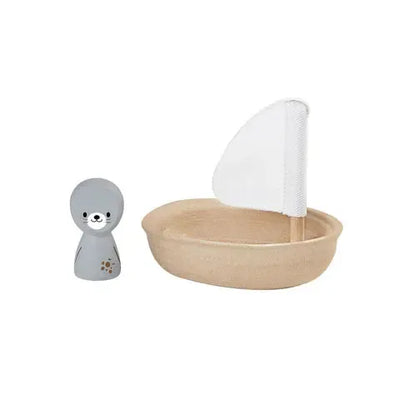 Plantoys Zeilbootje Zeehond