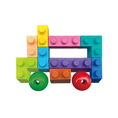 Haku Yoka Block Crayons Bus