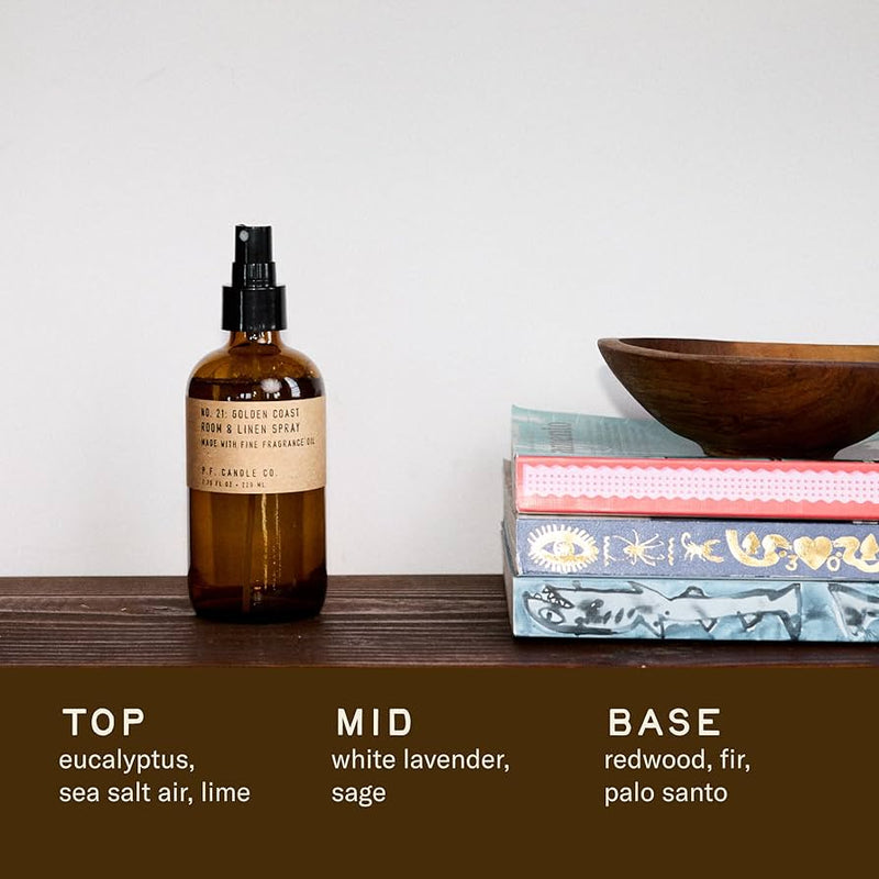 P.F. Candle Co Golden Coast Room & Linen spray 229 ml