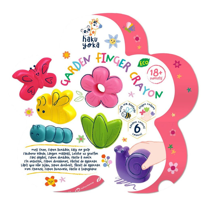 Haku Yoka Garden Finger Crayons