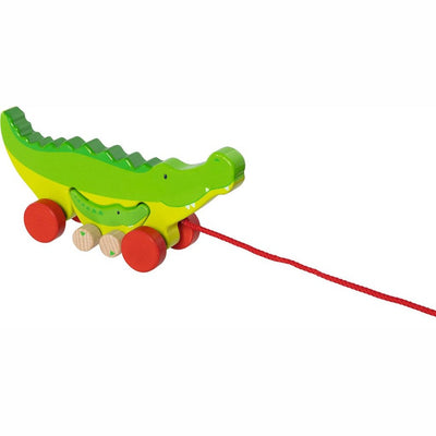 Goki Pull-Along Crocodile