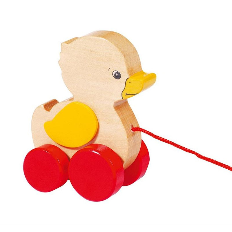 Goki Pull Toy Duck