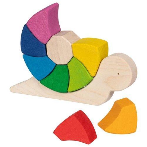 Goki Puzzel en Bouwspel Slak Pauline
