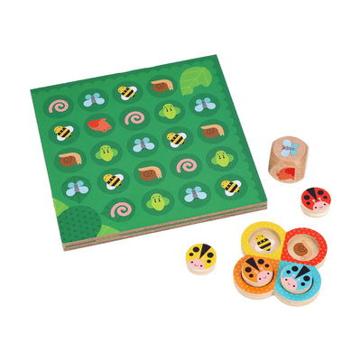 Petit Collage Board Game Lucky Ladybug