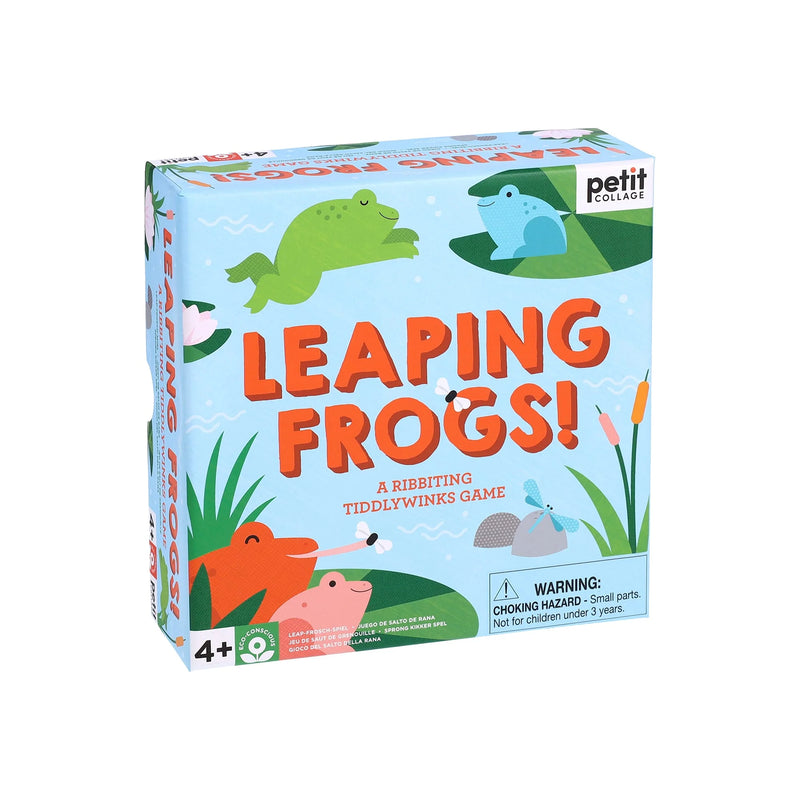 Petit Collage Frog Game Leaping Frog