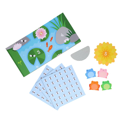 Petit Collage Frog Game Leaping Frog