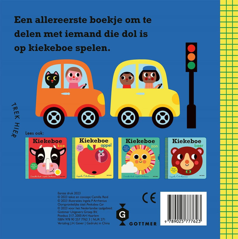 Boek: Kiekeboe Auto