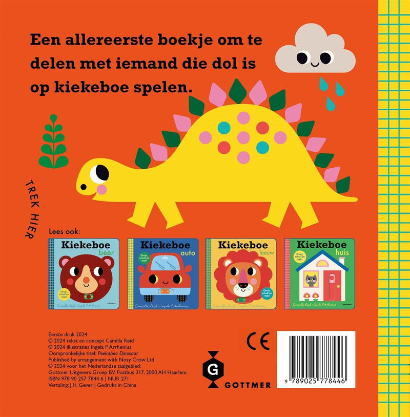 Boek: Kiekeboe Dinosaurus