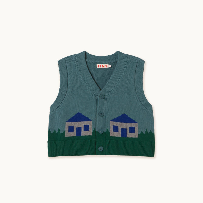 Tiny Cottons Houses Vest