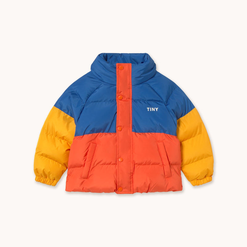 Tiny Cottons Color Block Short Padded Jacket