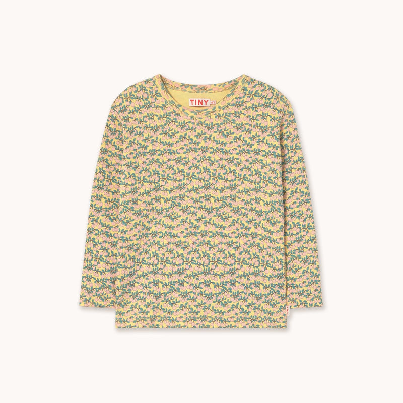 Tiny Cottons Mini Apples Aop Rib Tee