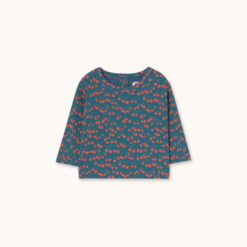 Tiny Cottons Mini Apples Baby Tee Light Navy