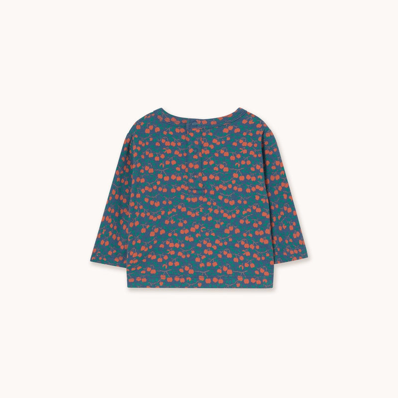Tiny Cottons Mini Apples Baby Tee Light Navy