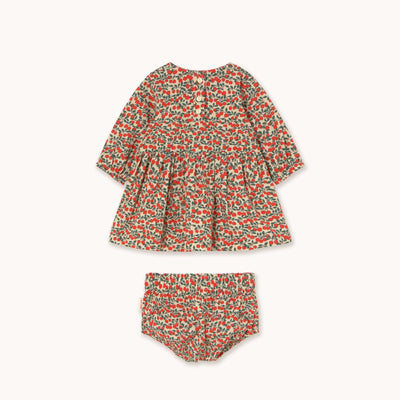 Tiny Cottons Mini Apples Baby Set Dark Vanilla