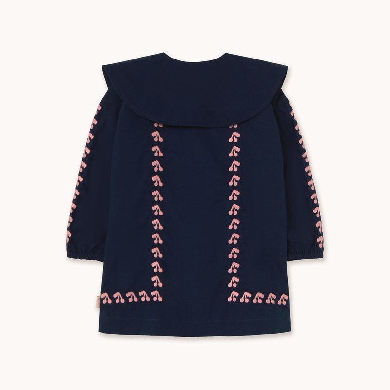 Tiny Cottons Mini Cherries Dress Navy