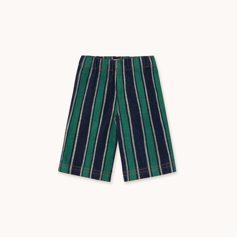 Tiny Cottons Retro Stripes Baby Jeans Emerald