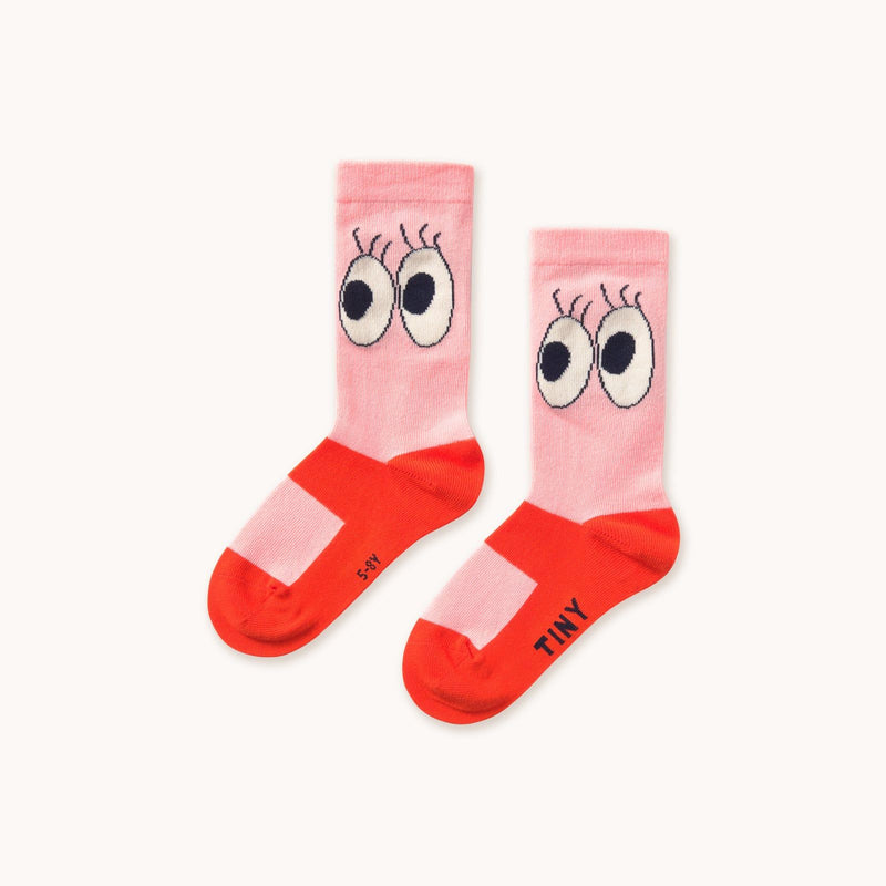 Tiny Cottons Walk Medium Socks Wild Rose
