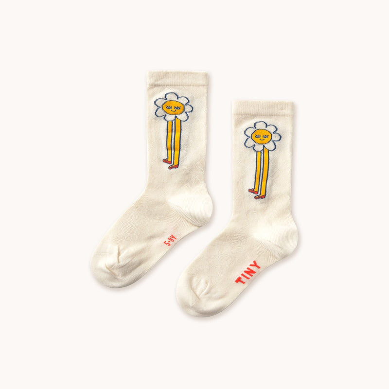 Tiny Cottons Daisies Medium Socks
