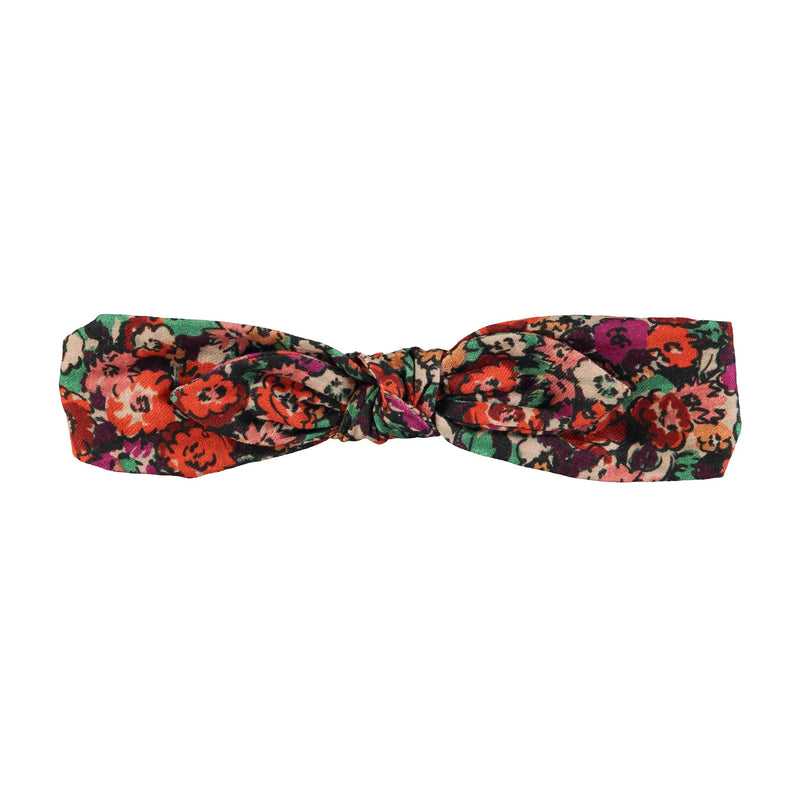 Piupiuchick Headband with Bow Multicolor Flowers