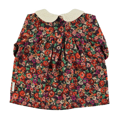 Piupiuchick Baby Dress Multicolor Flowers