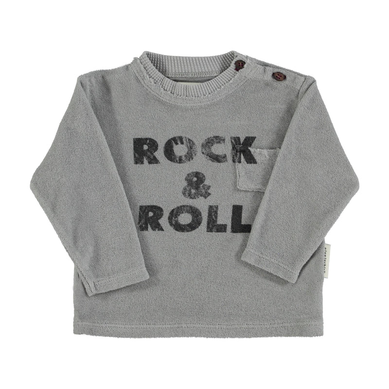 Piupiuchick Baby Terry Cotton Longsleeve T&