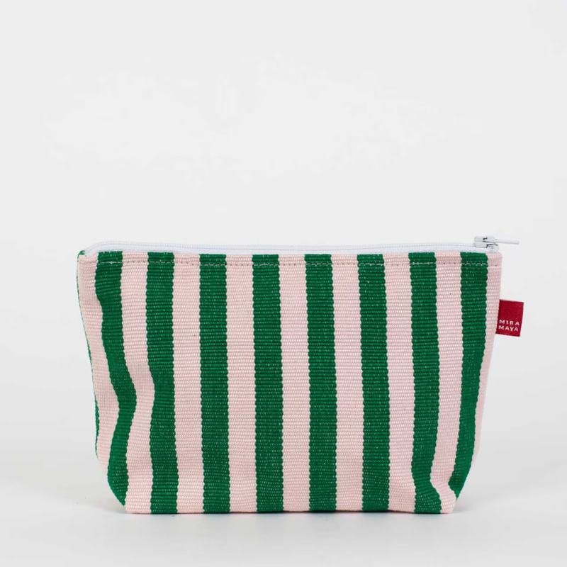 Afro Art Josefin Toilet Bag Small Pink Green