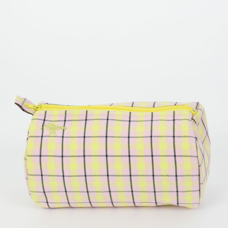Afro Art Reko Toilet Bag Small Pink Yellow
