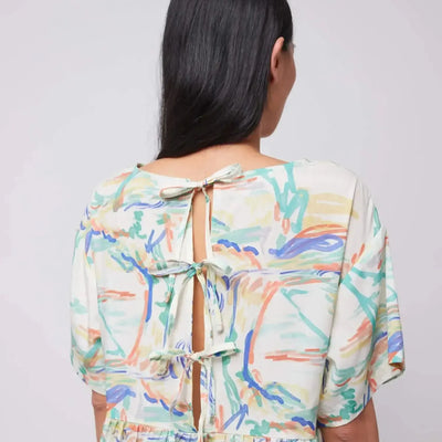 Bobo Choses ADULT Spring Landscape Print Loose Dress