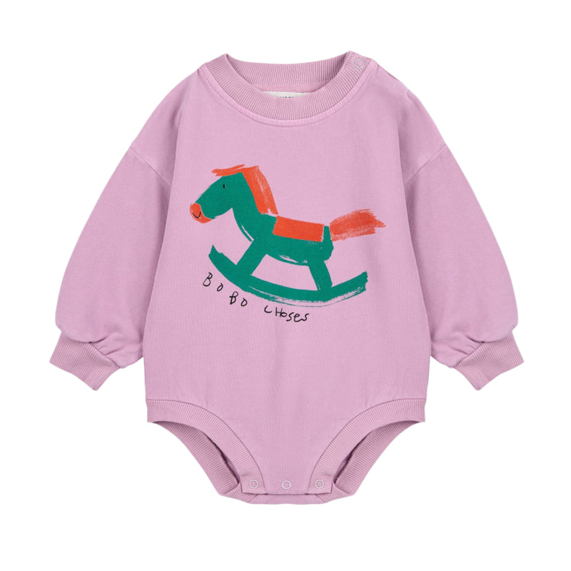 Bobo Choses Baby Rocking Horse Body Sweatshirt