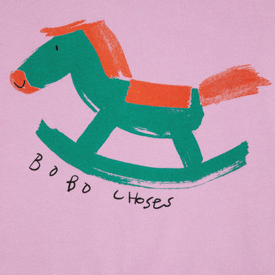 Bobo Choses Baby Rocking Horse Body Sweatshirt