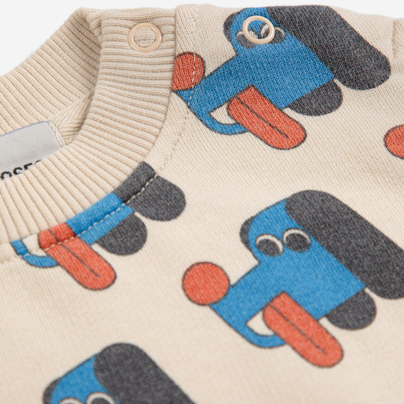 Bobo Choses Baby Doggy Mate All Over Sweatshirt