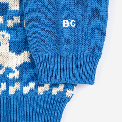 Bobo Choses Baby Farm Jacquard Jumper