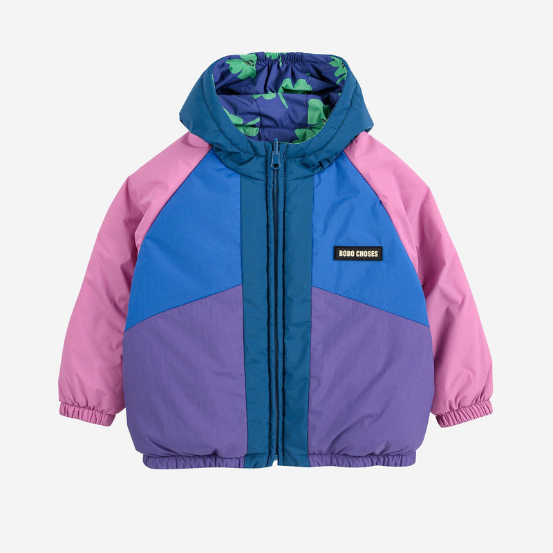 Bobo Choses Baby Lucky Clover All Over Reversible Jacket