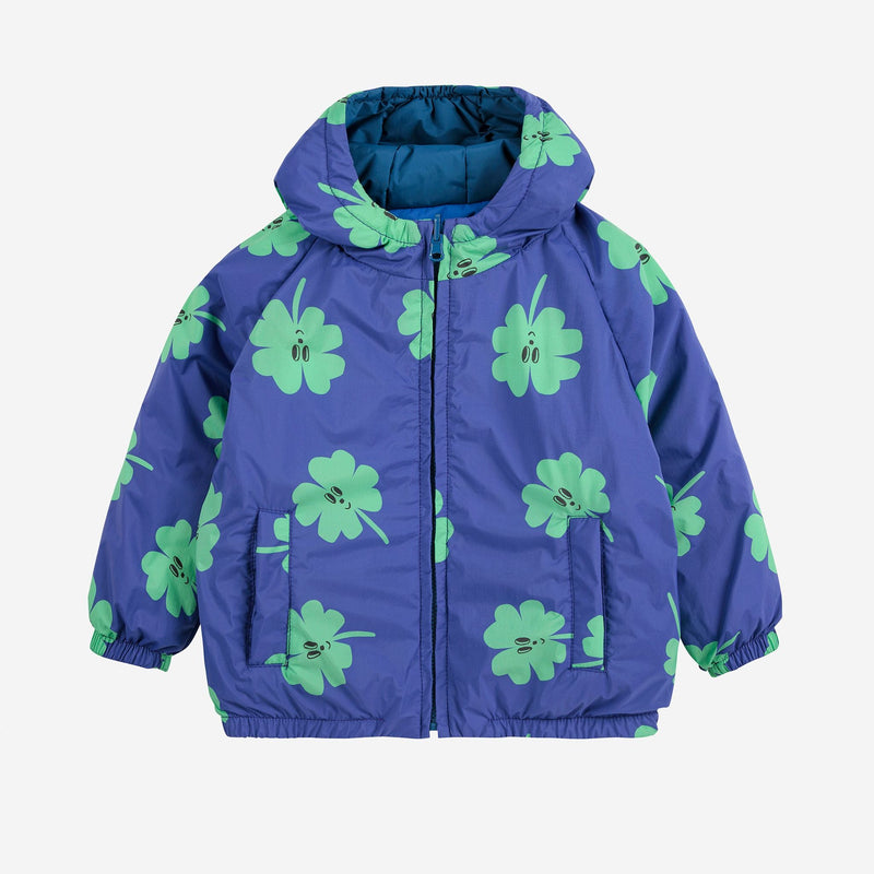 Bobo Choses Baby Lucky Clover All Over Reversible Jacket