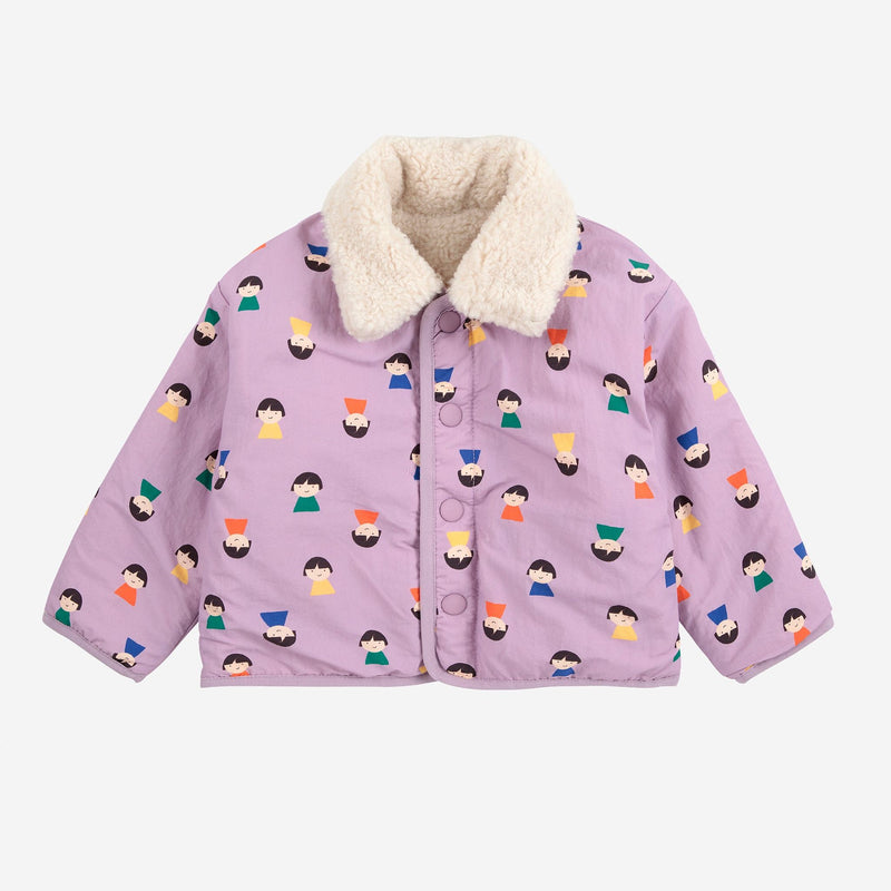 Bobo Choses Baby Game Pawns All Over Reversible Jacket