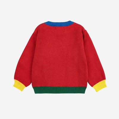 Bobo Choses Baby Doggy Mate Jacquard Jumper