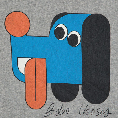 Bobo Choses Doggy Mate Sweatshirt Heather Grey