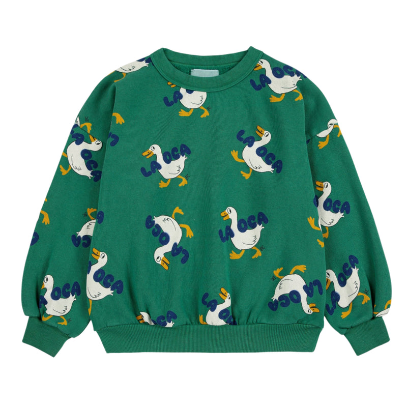 Bobo Choses La Oca Sweatshirt Green