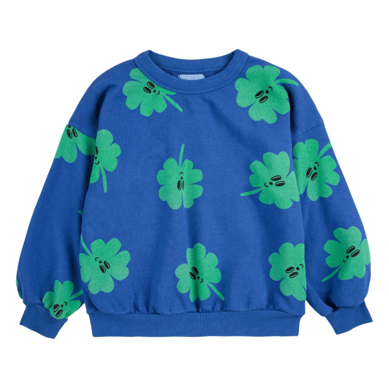 Bobo Choses Lucky Clover All Over Sweatshirt