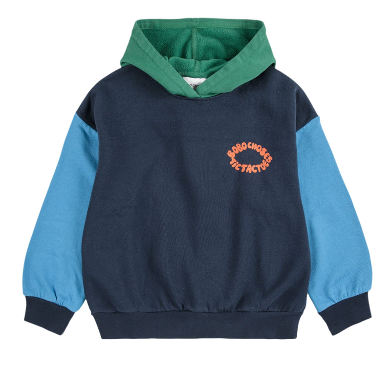 Bobo Choses Tic Tac Toe Color Block Hoodie