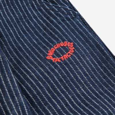 Bobo Choses Tic Tac Toe Denim Pants Navy Blue