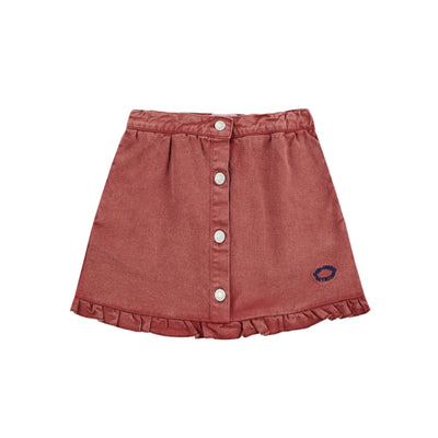 Bobo Choses Tic Tac Toe Ruffled Skirt