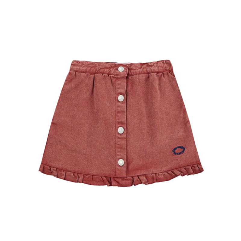 Bobo Choses Tic Tac Toe Ruffled Skirt