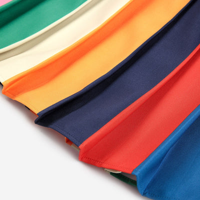 Bobo Choses Color Block Pleated Skirt