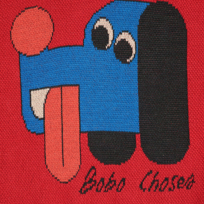 Bobo Choses Doggy Mate Jacquard Jumper