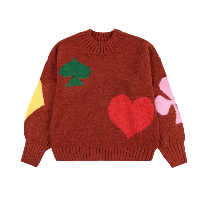 Bobo Choses Bobo Joker Jacquard Turtle Neck Jumper