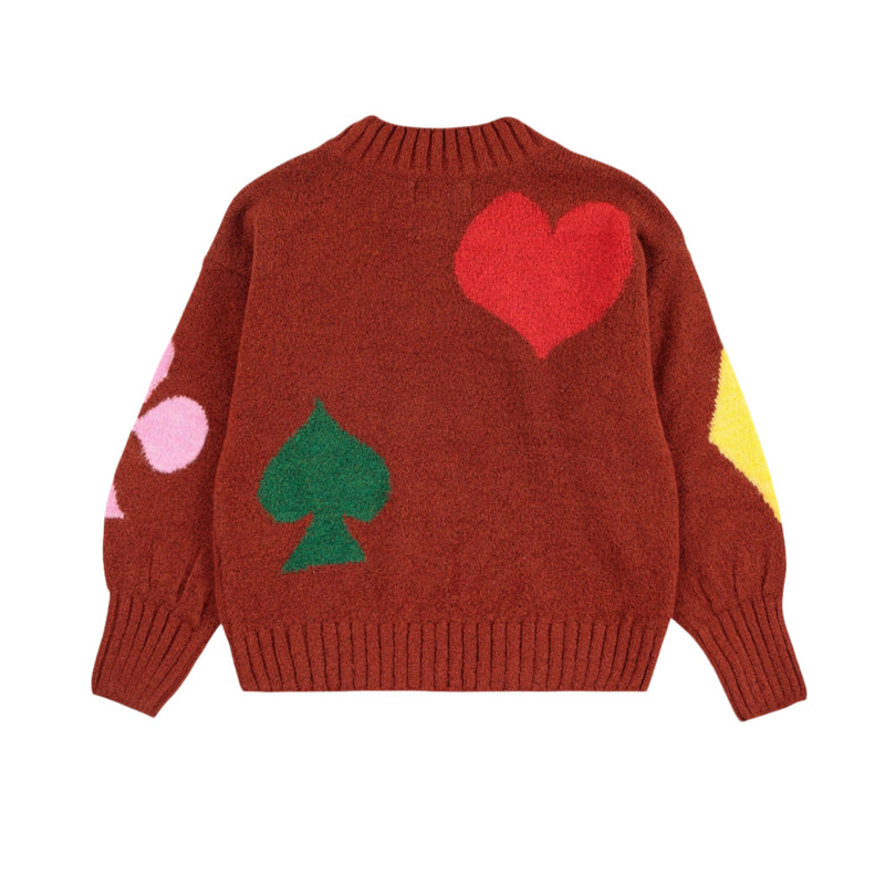 Bobo Choses Bobo Joker Jacquard Turtle Neck Jumper